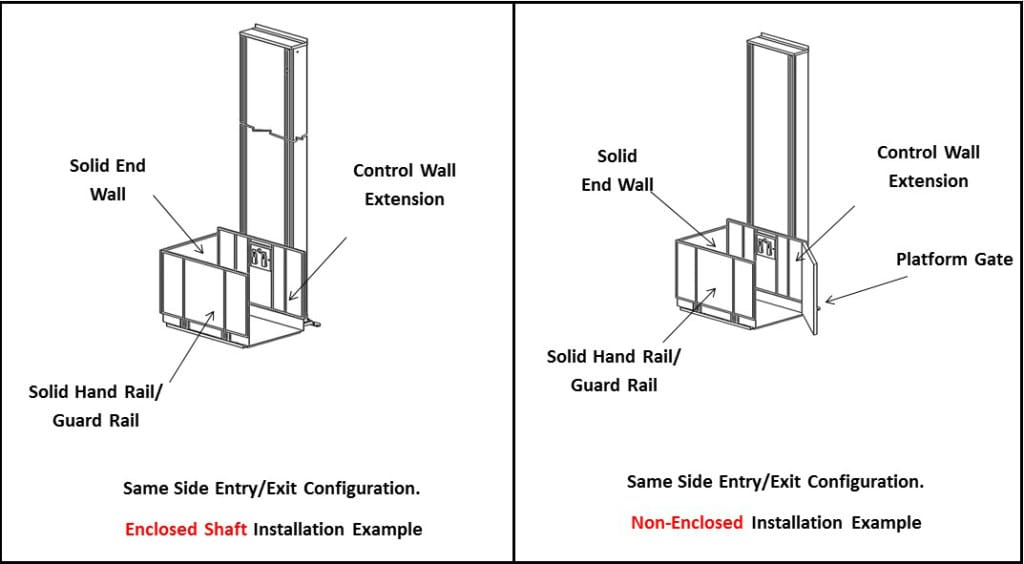 Vertical Platform Lift Entry / Exit